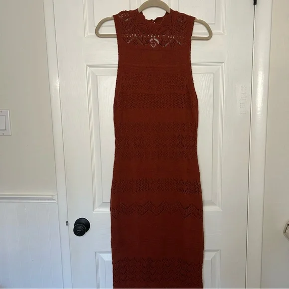 burgundy polka dot midi dress Brown Polka Dot Square Neck Maternity Midi Dress